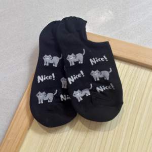 Korean Socks-Nice Cat Pattern Ankle Iconic Socks