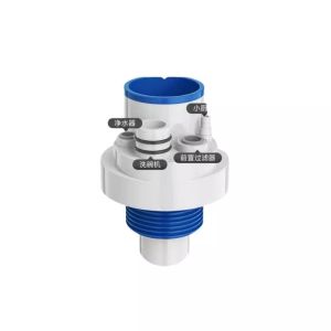 ท่อถ่ายน้ําอ่างล้างจานริมแม่น้ําพร้อมตัวเลือกสาม/ห้าวิธีวัสดุยาง ABS ตัวแบ่งลําธารทนกลิ่น