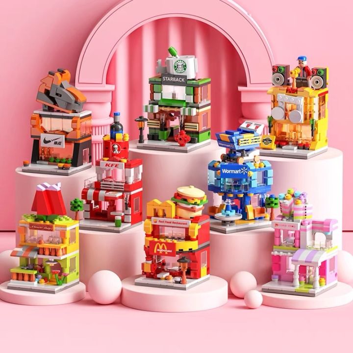 创建空的jsonnode的几种方法-java教程-php中... Ready Stock🚚 Sembo Block City DIY Retail Store Street View Building ...