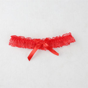 Lace Elastic Leg Garter Belt Wedding Gift Party Bridal Accessories Cosplay Ribbon Bow Suspender Fashion Thigh Harness New