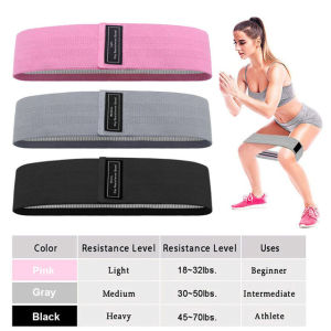 FOCANO Fitness Rubber Band Elastic Yoga Resistance Bands Set Hip Circle Expander Bands Gym Fitness Booty Band Home Workout