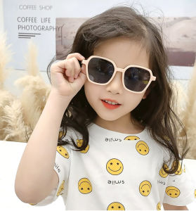 IMPALA QT1039Q แว่นตากันแดดแฟชั่นเด็กสำหรับเด็กทารกเด็กหญิงเด็กชายเลนส์ UV400กรอบสีสันสดใสแว่นตาสไตล์สปอร์ตสำหรับเด็กอายุ2-8ปีพร้อมกล่องแว่นตา