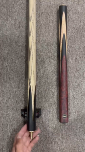 [Puchong Ready Stock] HOX Red Kestrel 3/4 Joint Pool Cue - 10.5mm Tip High-Density Ash Wood for Chinese 8-Ball & Snooker (Free 7-in-1 Pro Accessories Kit)