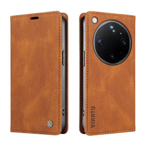 Leather Magnetic Flip Case for OPPO Find X8 X9 Pro Ultra Phone Case Cover | Book Kickstand Wallet with Card Holder Protective
