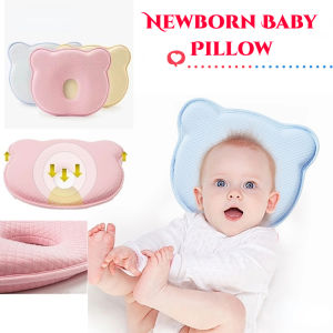 Infant Memory Foam Shaping Pillow: A Breathable Cotton Solution for Flat Head Prevention