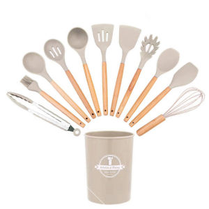 Heat-Resistant Non-Stick Silicone Cooking Set 12 Pcs