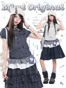 Áo Blouse Tay Ngắn Ôm Body Elegance