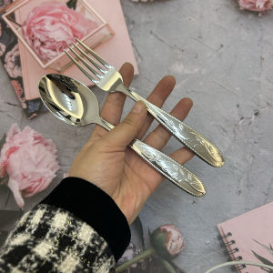 PrincessHouse Stainless Steel Spoon 18/10 Dessert Dining Utensil High Quality Kitchenware Made in China Main Course Spoon