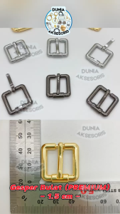 Asesoris Tas Ring Gesper Roda Bulat 25 cm PREMIUM Cor (A)