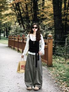 XUECAIQI | Slim Fitting Outfit Set