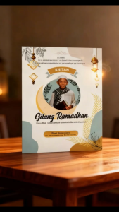 200 Undangan Sunatan Khitanan Model Elegan 752-759