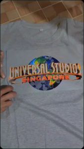 Baju Kaos Universal Studio Singapore | T Shirt Distro Dewasa Souvenir Singapur Cotton Combed Nyaman Terlaris