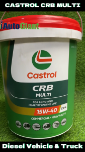 MINYAK CASTROL CRB MULTI 15W40 CK-4  20L  PAIL (MINYAK ENJIN DIESEL)