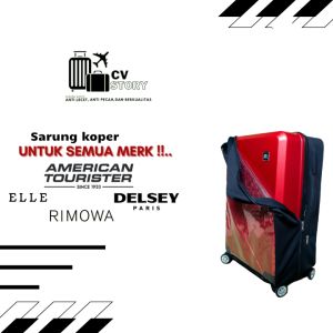 pelindung koper/sarung koper kombi bukaan tengah