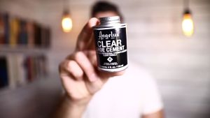 Lem Sepatu ANGELUS CLEAR SHOE CEMENT 4 Oz 118ML USA