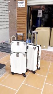 Bộ Vali KHUNG NHÔM khoá sập kèm CỐP 14 inch size 20/24 inch Tiện lợi - Thời trang - BH 1 NĂM