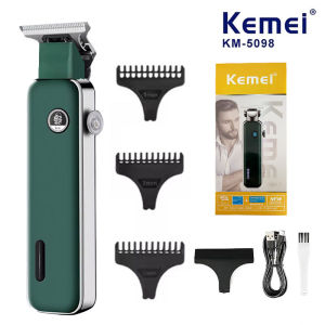 New Design Rechargeable Hair Clippers Kemei KM-5098 USB Mini Professional Beard Trimmer And Hair Clipper For Men