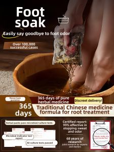 RUYI | Foot Sweat Control & Deodorizing Foot Soaking Pack