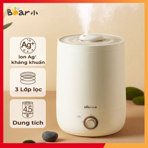 Máy Phun Sương Tạo Ẩm BEAR Máy Tạo Độ ẩm Máy bù ẩm Cấp Ẩm thoáng phòng thơm phòng Dung Tích 4.5L Bảo Hành 12 Tháng
