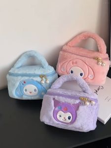 กระเป๋าเครื่องสำอาง กล่องใส่ของ 𝓢𝓪𝓷𝓻𝓲𝓸 💗 4 ลาย สีพาสเทล✨ ของ MyMyShop 💖