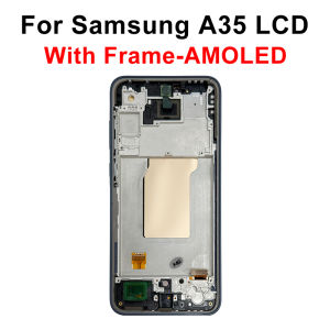 6.6" AMOLED For Samsung Galaxy A35 LCD SM-A356B Display Touch Digitizer Replace For Samsung A35 Display SM-A356E/365U Screen