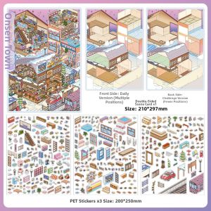 Stress-Relieving 2.5D DIY Large-Sized Wall Sticker