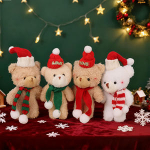 Cute Mini blush teddy bear Plush Toy Soft Animal Doll Home Decoration Christmas Gift Childrens Birthday Gift Companion Gift