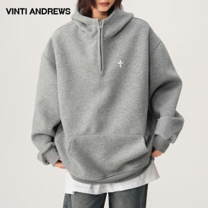 Heavyweight Zipper Front Womens Hoodie