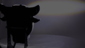 Motorcycle spotlight with burst flash rainbow bull head motorcycle headlight