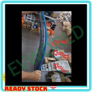 【B153 READY STOCK】Chery Omoda 5 E5 PC+Stainless Steel Window Visors Air Press Window Door Visor Acrylic Rain Deflector