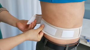 Peritoneal Dialysis Belt Adjustable PD Catheter Holder Tube Connector Support Protection Waistband