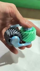3D Printed Fidget Spinner Fingertip Gear Mini Gyroscope Stress Relief Decompression Toy Gift for Adults Teens Kids Party Favors