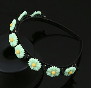 Bando jepit bunga kekinian [ Bando kepang ]