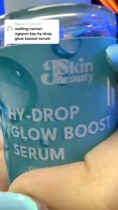 Jskin Hy-Drop Glow Boost Serum: Probiotics Peptides for Clear Radiant Skin Hyaluronic Acid Niacinamide for Dark Spots