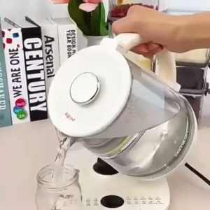 Little Pumpkin Health Pot - Small Office Fully Automatic Thickened Glass Insulated Multifunctional Tea and Water Kettle for Home