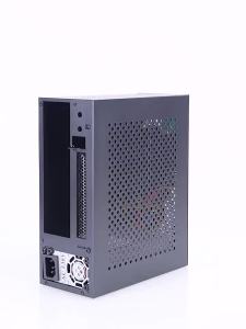T.F.SKYWINDINTL(TFSKYWINDINTL) | Mini ITX HTPC Computer Case USB 3.0 Supports ITX Motherboards Accommodates Small 1U/Flex Power Supplies Home Computer Case Black