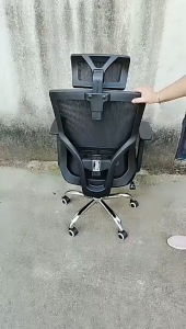 เก้าอี้ทำงาน เก้าอี้คอม เก้าอี้สีดำ เก้าอี้ออฟฟิศ ปรับความสูง ได้ตามต้องการ เอนหลัง พิงศีรษะได้ นั่งสบาย แข็งแรง สินค้าพร้อมจัดส่ง