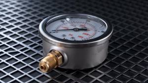 Đồng Hồ Đo Áp Suất Thủy Lực 0-400BAR 0-5800PSI G1/4 Đồng Hồ Đo Áp Suất Không Khí 68mm Dùng Trong Công Nghiệp