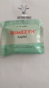 Trimezyn Kaplet Trimizin Obat Ngorok Hewan Ternak 50 kaplet Medion