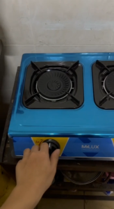 Milux Gas Stove Stainless Steel Dapur Gas MSS-1233