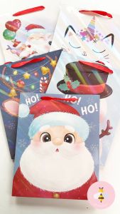 Pinky Bee Kantong Kertas / Paper Bag Natal 32x26x10cm 67270200