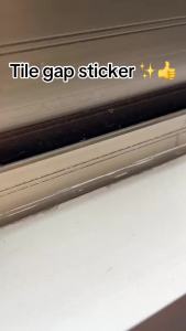 White Waterproof Caulk Tape Self-Adhesive for Toilet Tub Kitchen CornersBathroom Surfaces Easy Application