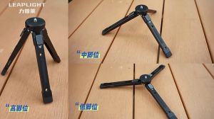 Mini Chân máy ảnh để bàn di động Tripod với 1/4 "chủ đề hợp kim nhôm cao sức đề kháng Tripod thích hợp cho DSLR máy ảnh