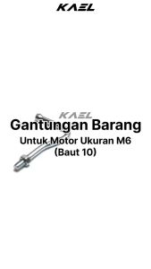 Gantungan Barang Untuk Motor Ukuran M6 Baut 10 Cantolan Kaitan Tanpa Bosh