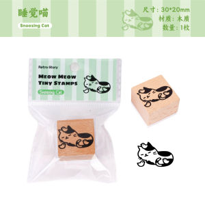 TIAN ZI 1pc Alphabet Stamps Vintage Wooden Rubber cute pet Stamp Set Stationery Seal Stamping For Card Making Planner Scrapbook