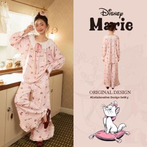 GONGDIE | Soft Comfortable Cotton Sleepwear Long Sleeve Spring Autumn