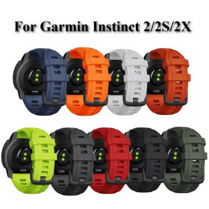 Suitable for Garmin Instinct 2 2S 2X Quick Release Silicone Strap 20/22/26mm Smart Sports Strap Suitable for Men and Women