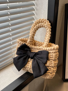 กระเป๋าถือลายเรขาคณิต Hand Fengmei พร้อมวัสดุผ้าปิดแสง ด้ามจับนุ่ม สไตล์ลําลอง ของขวัญที่เหมาะสําหรับเด็กผู้หญิง