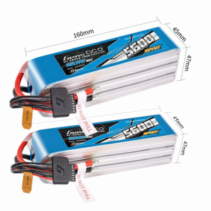 Pin RC 6s 22.8V 5600mAh Tỷ Lệ Xả Cao Định Dạng Thể Thao
