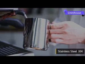 【Ready From MY】Milk Frothing Pitcher Stainless Steel Latte Art Pitcher Milk Frothing Cup Coffee